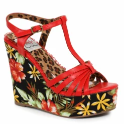 Ellie Shoes 4 Tiki Wedge