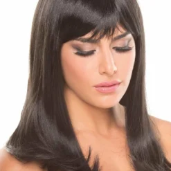 Be Wicked ACCESORIES Hollywood Wig Black