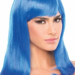 Be Wicked Hollywood Wig Dark Blue