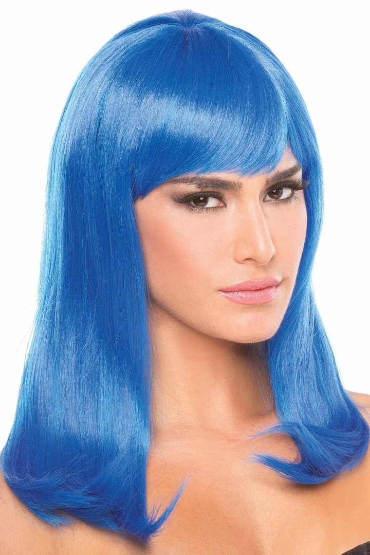 Be Wicked Hollywood Wig Dark Blue 3 Be Wicked Hollywood Wig Dark Blue