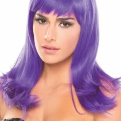 Be Wicked Hollywood Wig Purple