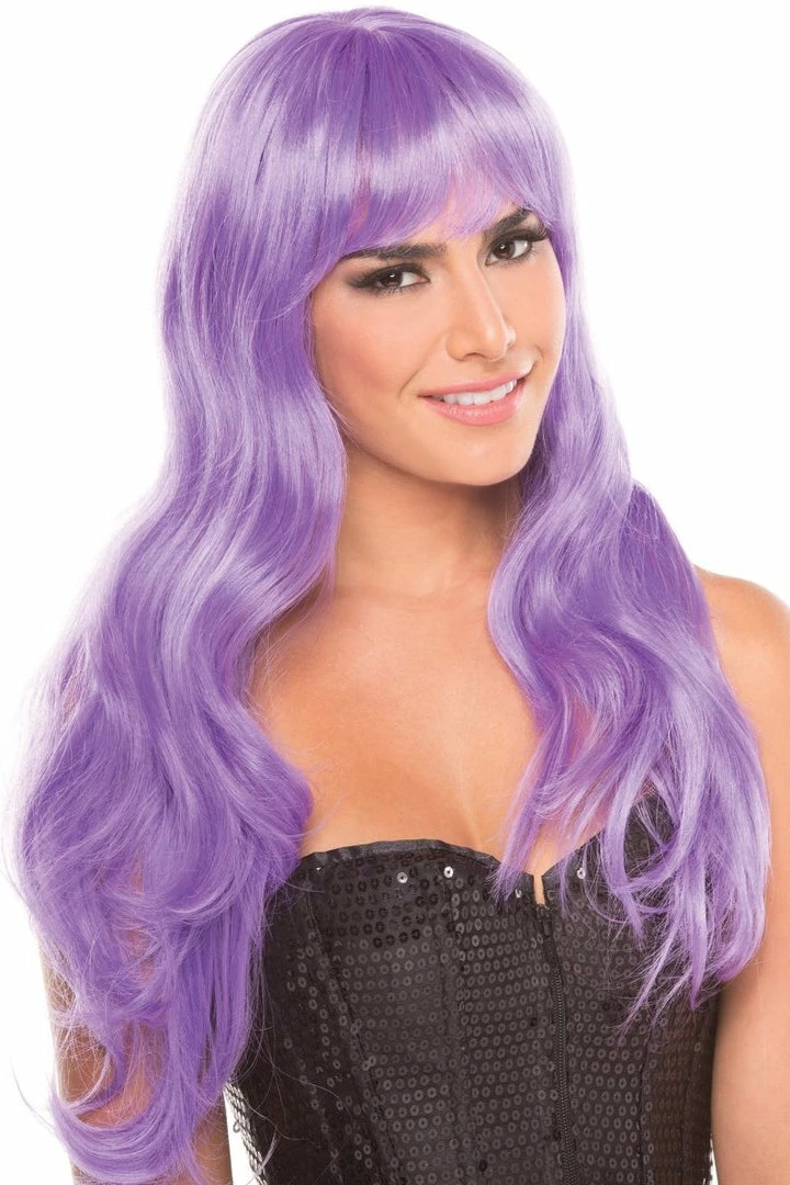 Be Wicked Rave Accessories Burlesque Wig Lavender 3 Be Wicked Rave Accessories Burlesque Wig Lavender