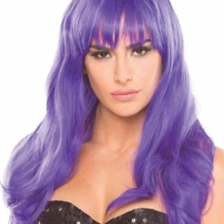 Be Wicked Rave Accessories Burlesque Wig Purple