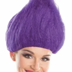 Be Wicked ACCESORIES Troll Wig Unisex Purple