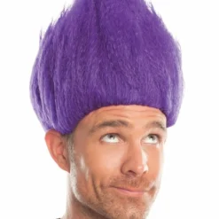Be Wicked ACCESORIES Troll Wig Unisex Purple