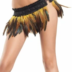 Be Wicked Turkey Exotic Feathers Skirt CLOTHING