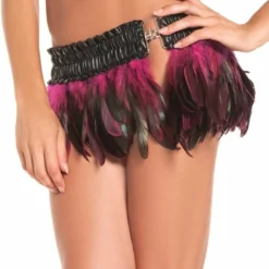 Be Wicked Turkey Exotic Feathers Skirt