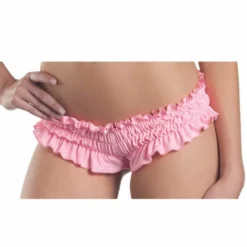Be Wicked Mini Ruffled Shorts Pink