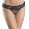 Be Wicked LINGERIE Leopard Print Lace Panties