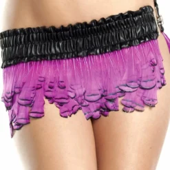 Be Wicked Feather Ruffled Skirt