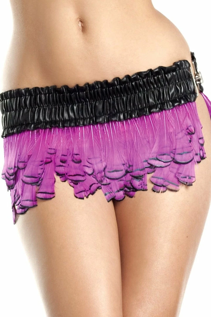 Be Wicked Feather Ruffled Skirt 3 Be Wicked Feather Ruffled Skirt