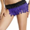 Be Wicked Feather Ruffled Skirt