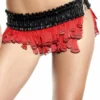 Be Wicked Feather Ruffled Skirt CLOTHING 2 Be Wicked Feather Ruffled Skirt CLOTHING