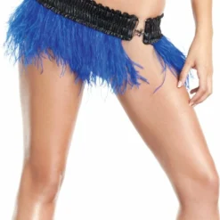 Be Wicked Ostrich Feather Skirt CLOTHING