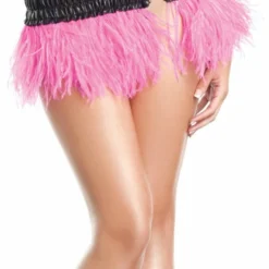Be Wicked Ostrich Feather Skirt CLOTHING