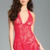 Be Wicked LINGERIE In A Trance Babydoll Red