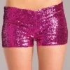 Be Wicked Sequin Booty Shorts Hot Pink 2 Be Wicked Sequin Booty Shorts Hot Pink