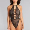 Be Wicked LINGERIE Sahara Teddy Black 1 Be Wicked LINGERIE Sahara Teddy Black