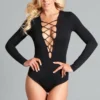 Be Wicked Francesca Bodysuit Tops