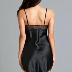 Be Wicked Valetina Slip Black LINGERIE