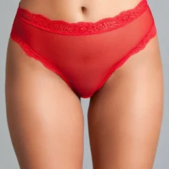 Be Wicked Jasmine Tie Up Panty Red LINGERIE