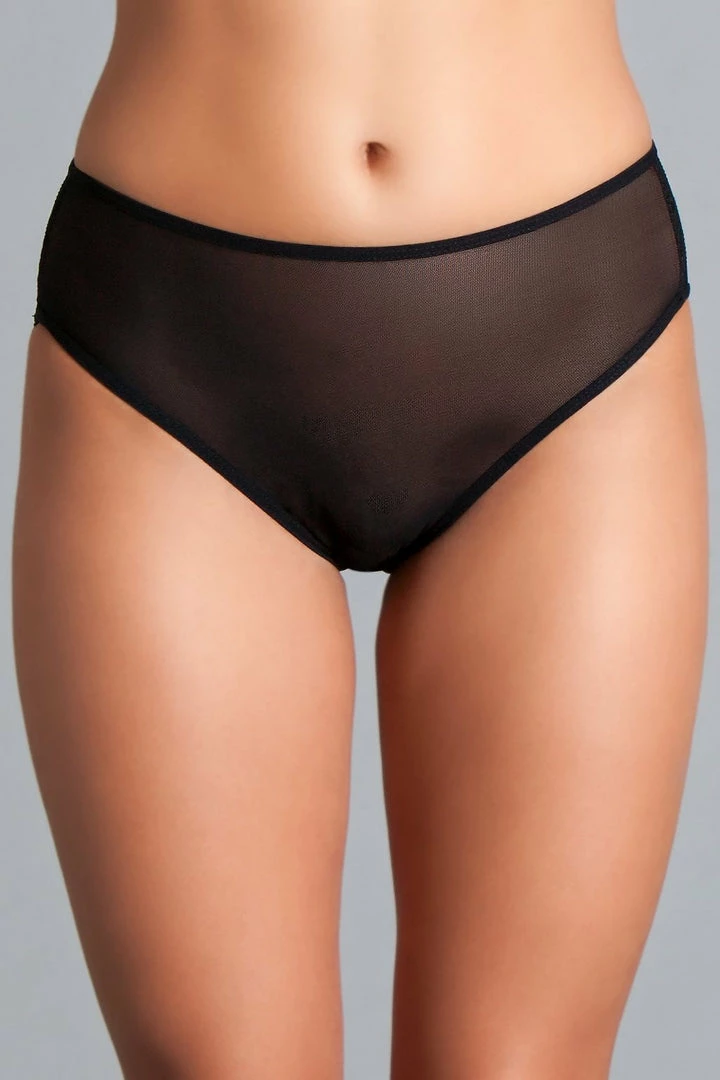 Be Wicked LINGERIE Tina Peekaboo Panty Black 5 Be Wicked LINGERIE Tina Peekaboo Panty Black