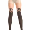 Be Wicked Crossbones Pantyhose Hosiery
