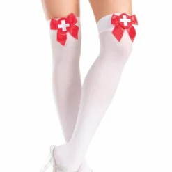 Be Wicked Nurse Nancy Thigh Highs