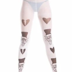 Be Wicked Love And Hate Pantyhose