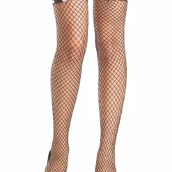 Be Wicked Hosiery Mrs. Officer Thigh Highs