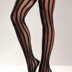Be Wicked Hosiery Burlesque Thigh Highs