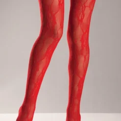 Be Wicked Fancy Lace Thigh Highs Hosiery