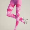 Be Wicked Hosiery K Argyle Pantyhose Pink