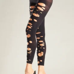 Be Wicked Hosiery Cut To Shreds Pantyhose