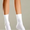 Be Wicked White Nylon Ankle Socks 2 Be Wicked White Nylon Ankle Socks
