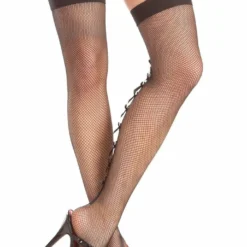 Be Wicked Hosiery Rhinestone Bows Thigh Highs