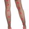 Be Wicked Hosiery Red Bow Backseam Thigh Highs 2 Be Wicked Hosiery Red Bow Backseam Thigh Highs