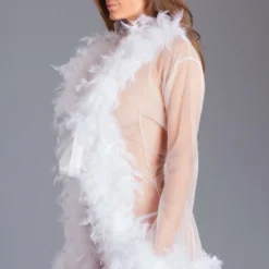 Be Wicked LINGERIE Lux Robe White 6 Be Wicked LINGERIE Lux Robe White