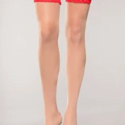 Be Wicked Hosiery Sweetheart Thigh Highs