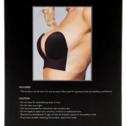 Be Wicked Black Deep V Bra