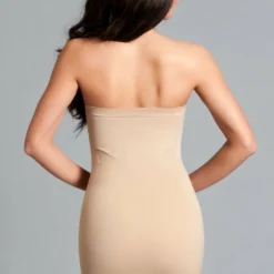 Be Wicked LINGERIE Nude Tube Shapewear Dress