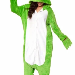 Be Wicked SLEEPWEAR FROG Adult Onesie