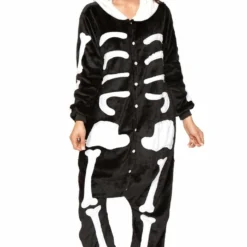 Be Wicked SLEEPWEAR SKELETON Adult Onesie