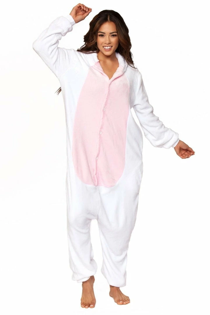 Be Wicked PINK UNICORN Adult Onesie SLEEPWEAR 6 Be Wicked PINK UNICORN Adult Onesie SLEEPWEAR