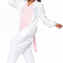 Be Wicked PINK UNICORN Adult Onesie SLEEPWEAR