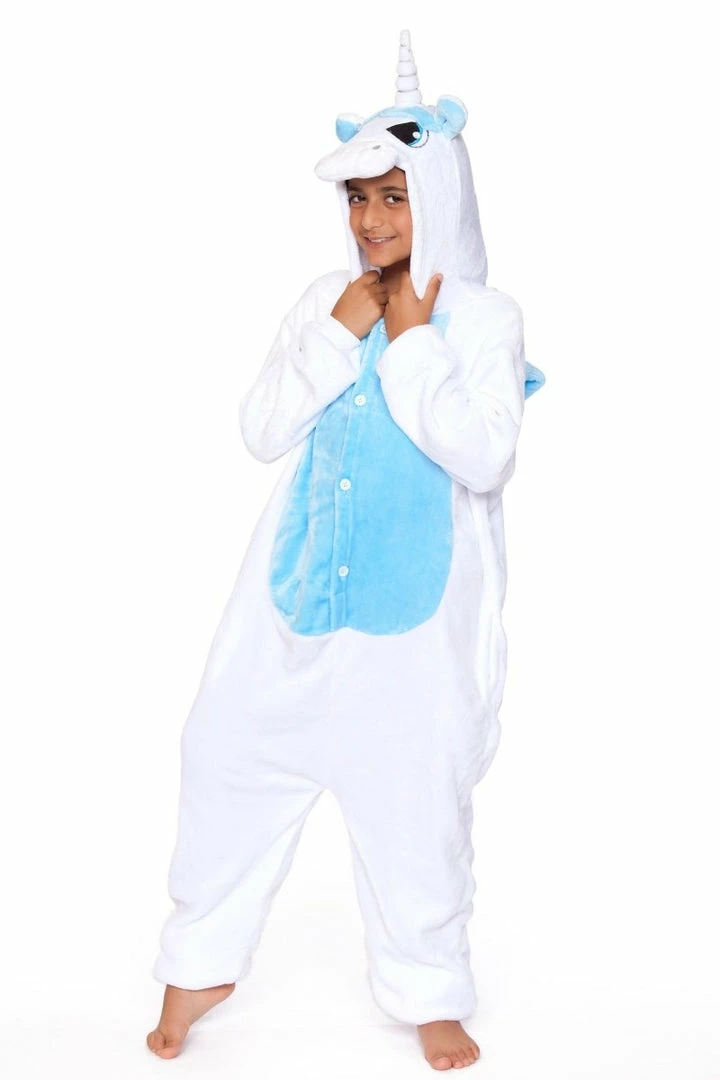 Be Wicked SLEEPWEAR WHITE UNICORN Child Onesie 4 Be Wicked SLEEPWEAR WHITE UNICORN Child Onesie