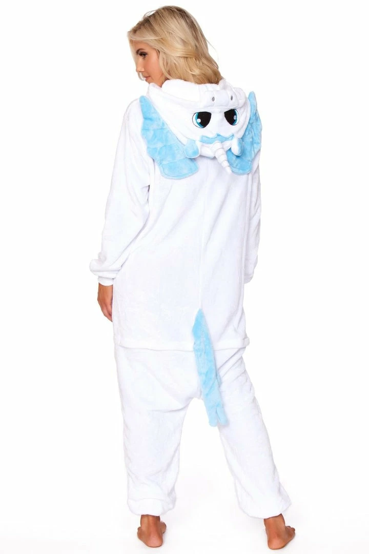 Be Wicked WHITE UNICORN Adult Onesie 6 Be Wicked WHITE UNICORN Adult Onesie