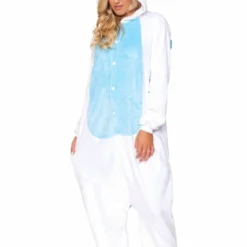 Be Wicked WHITE UNICORN Adult Onesie