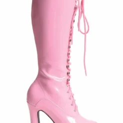 Ellie Shoes 5 Heel Knee Boots With Zipper