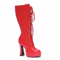 Ellie Shoes 5 Heel Knee Boots With Zipper